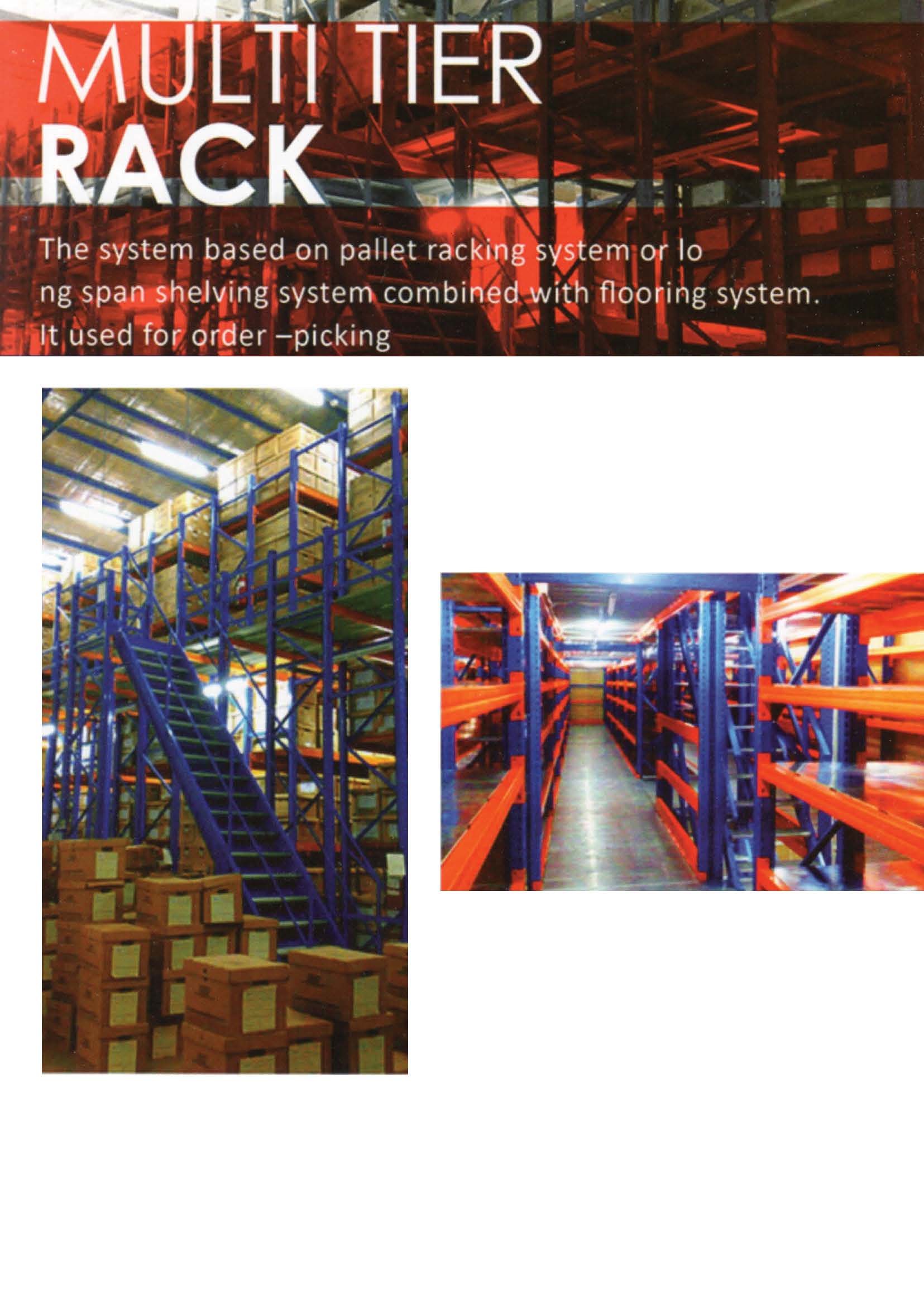 Multi Tier Rack